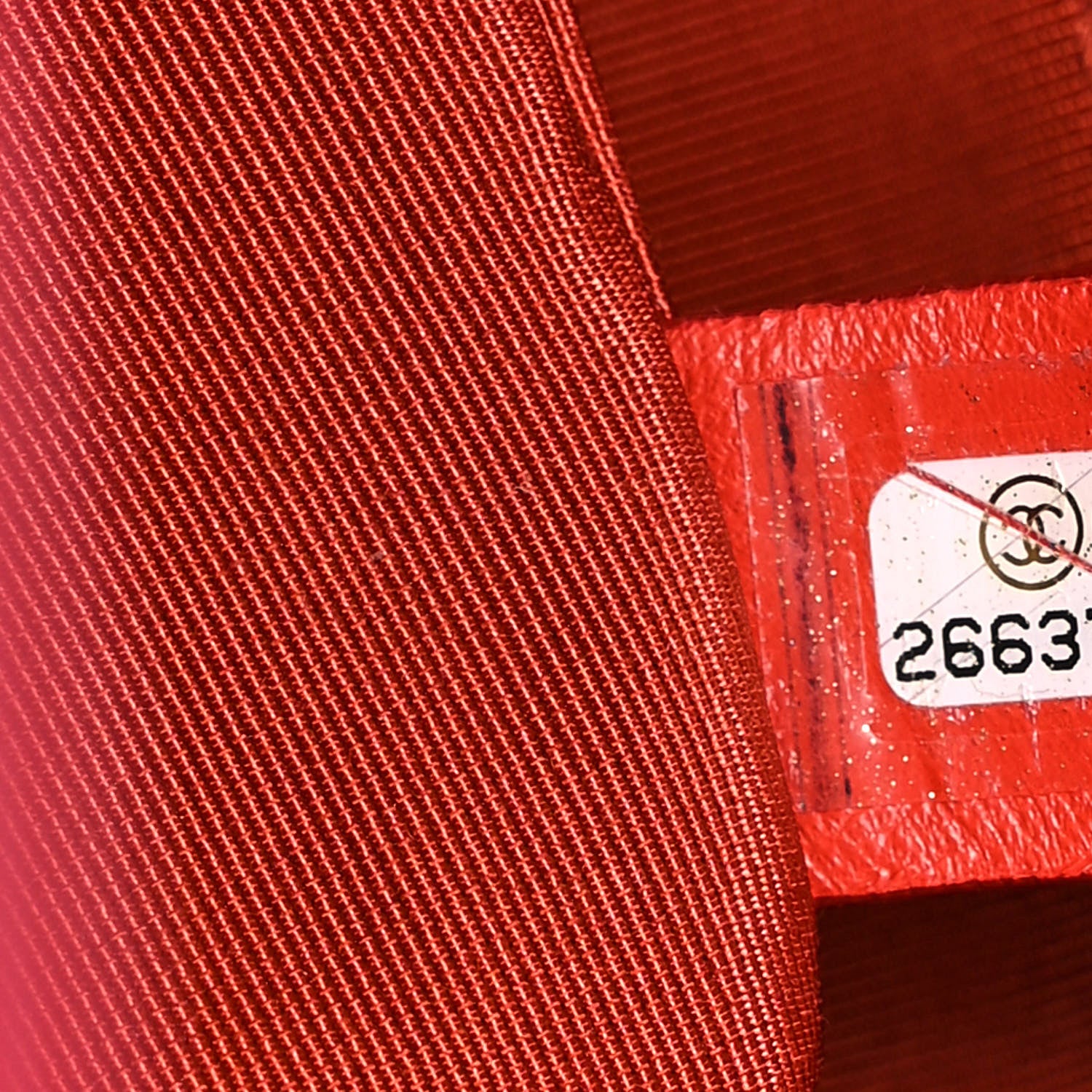 Chanel Aged Calfskin Quilted Large 31 Shopping Bag Coral Red 7 of 10