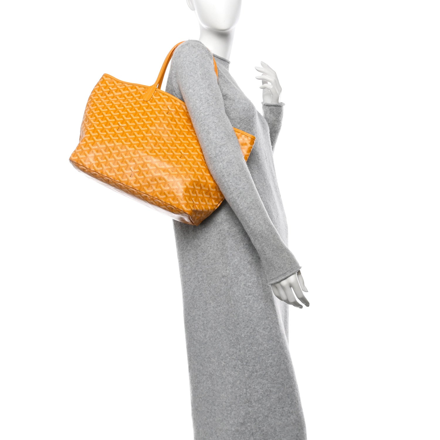 Goyard Goyardine Saint Louis PM Yellow 2 of 12