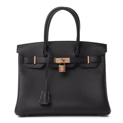 Hermes Togo Birkin 30 Black 1 of 11