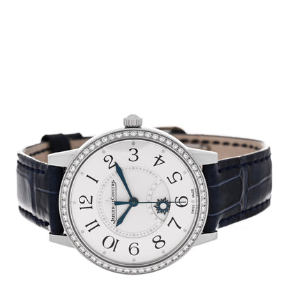 Jaeger-LeCoultre Stainless Steel Alligator Diamond Bezel 34mm Rendez-Vous Classic Day & Night Automatic Watch Q3448430 2 of 4