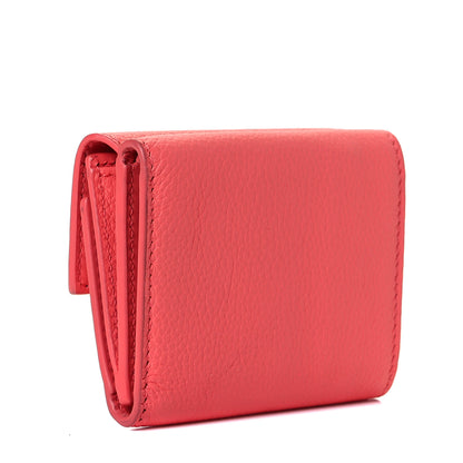 Christian Dior X SHAWN STUSSY Grained Calfskin Card Holder Rose Multicolor 3 of 7
