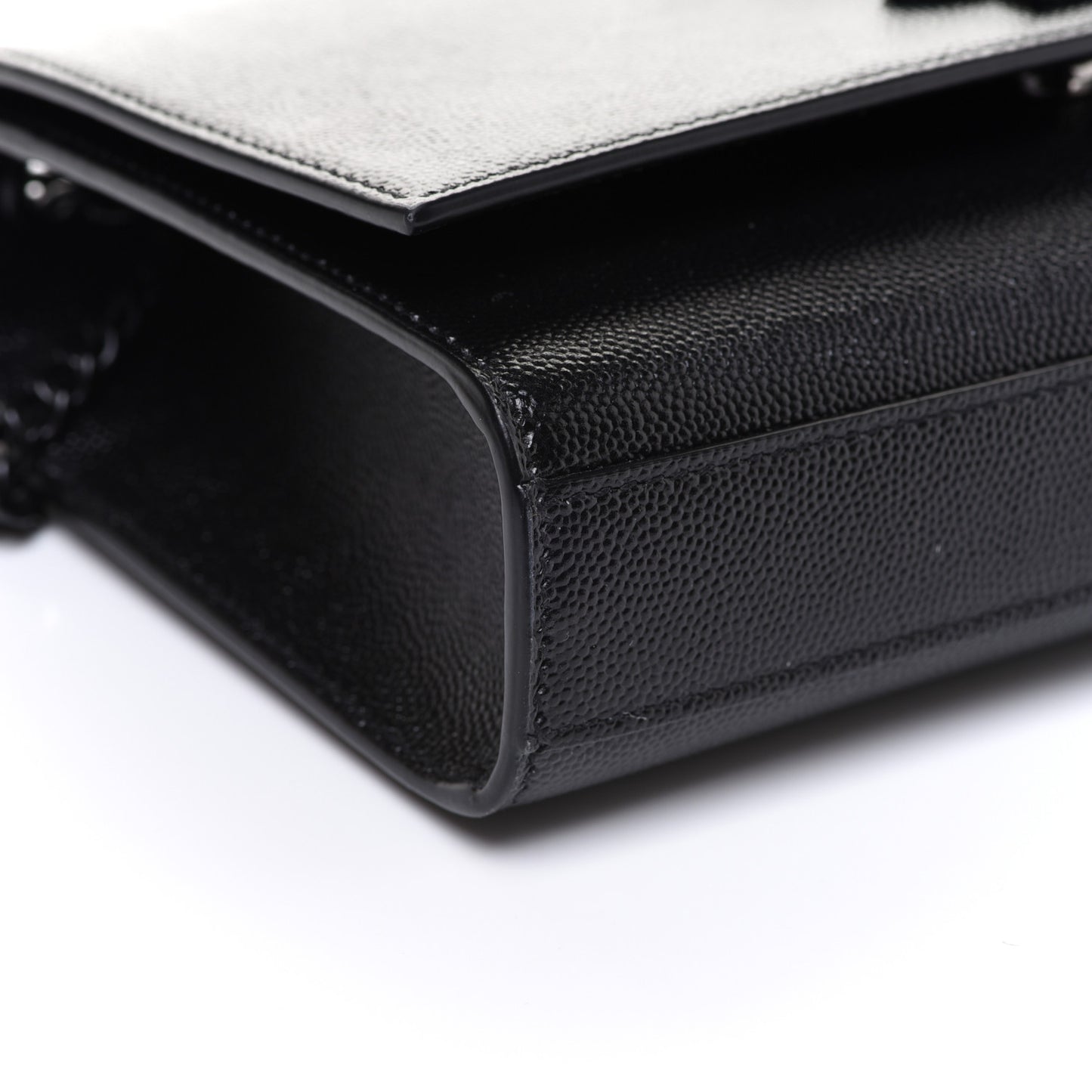 Grain De Poudre Small Monogram Kate Satchel Black