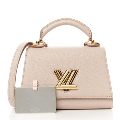 Louis Vuitton Taurillon Twist One Handle BB Greige 3 of 11