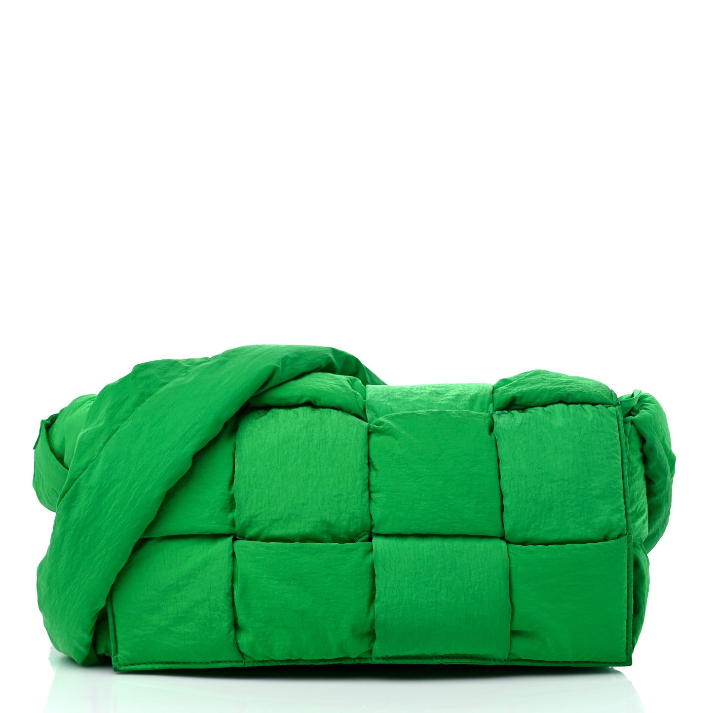 Nylon Intrecciato Padded Tech Cassette Bag Parakeet