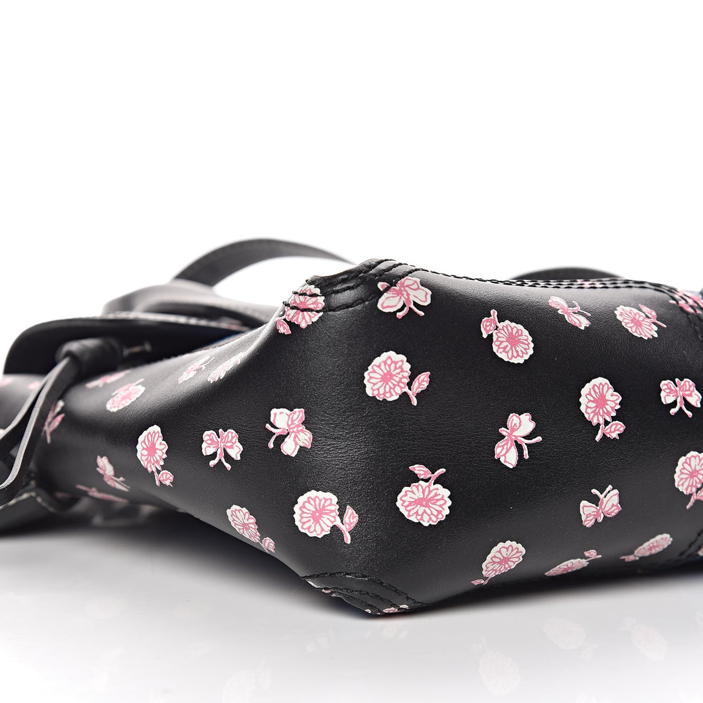 3.1 Calfskin Floral Print Mini Pashli Multicolor