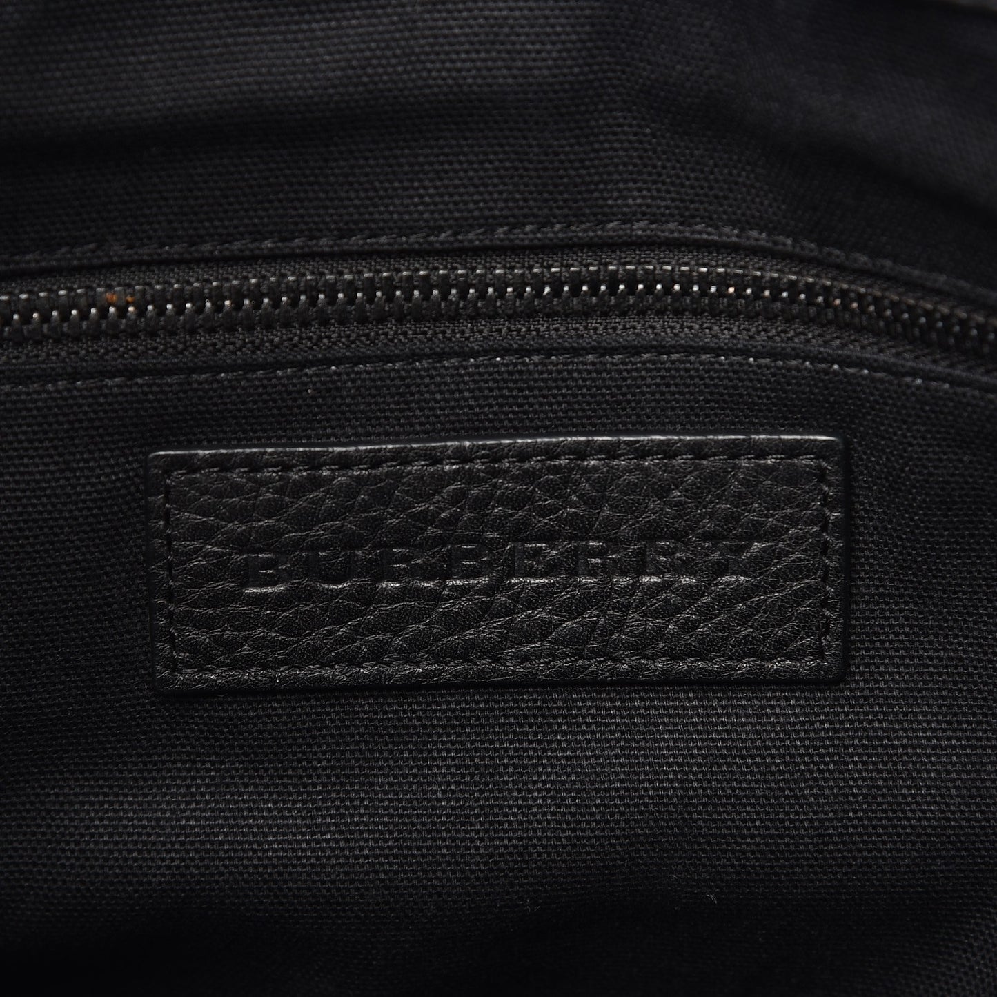 Brit Canvas Mega Check Grainy Calfskin Messenger Bag