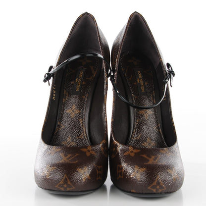 Louis Vuitton Patent Monogram Fetish Vanity Platform Pumps 39.5 2 of 8