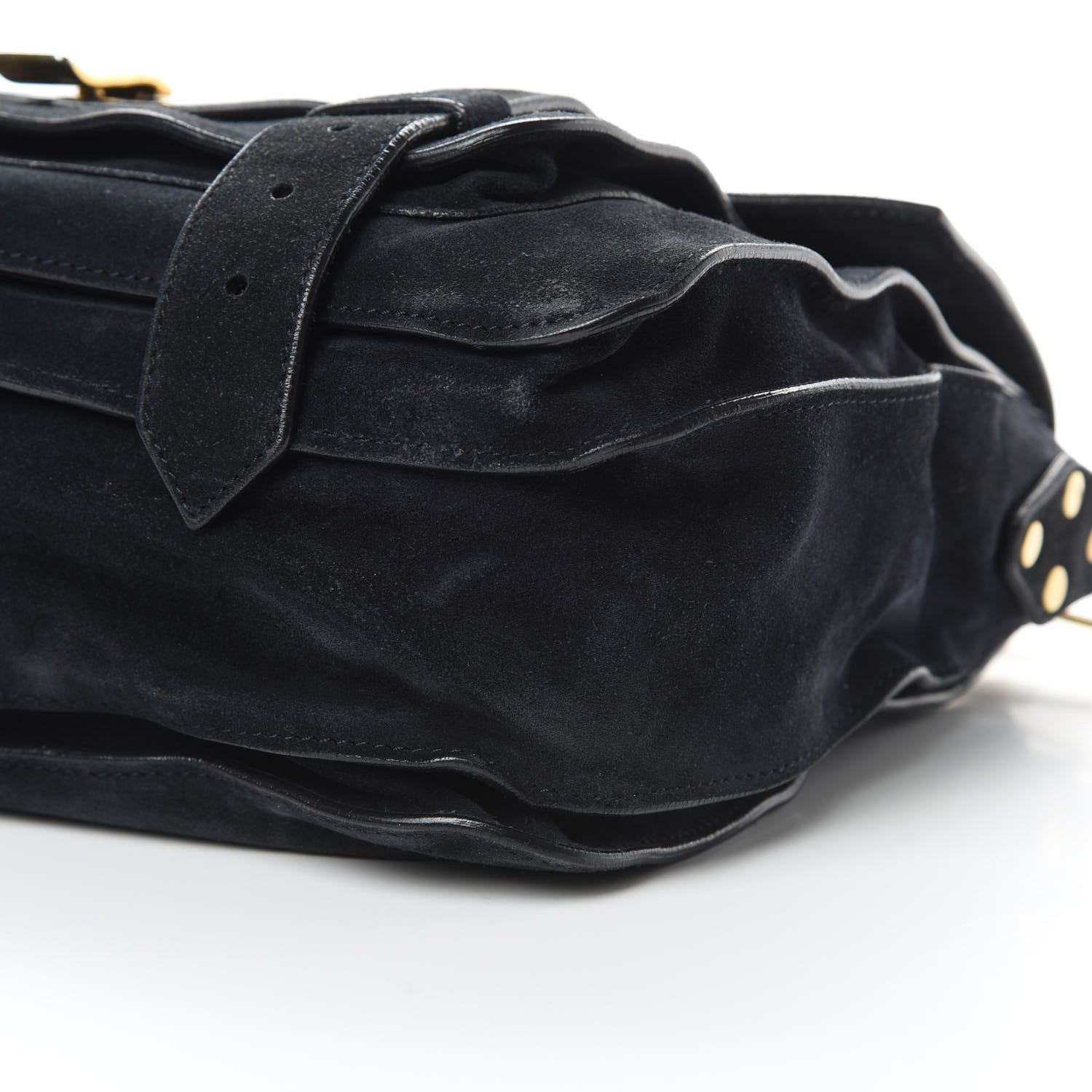 Proenza Schouler Suede Medium PS1 Satchel Navy 12 of 17