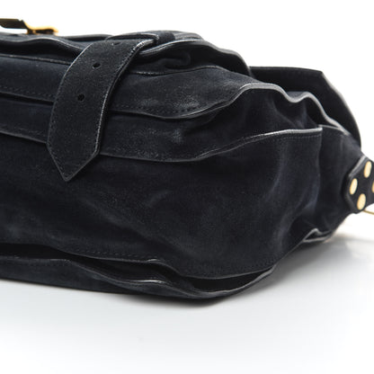 Proenza Schouler Suede Medium PS1 Satchel Navy 12 of 17