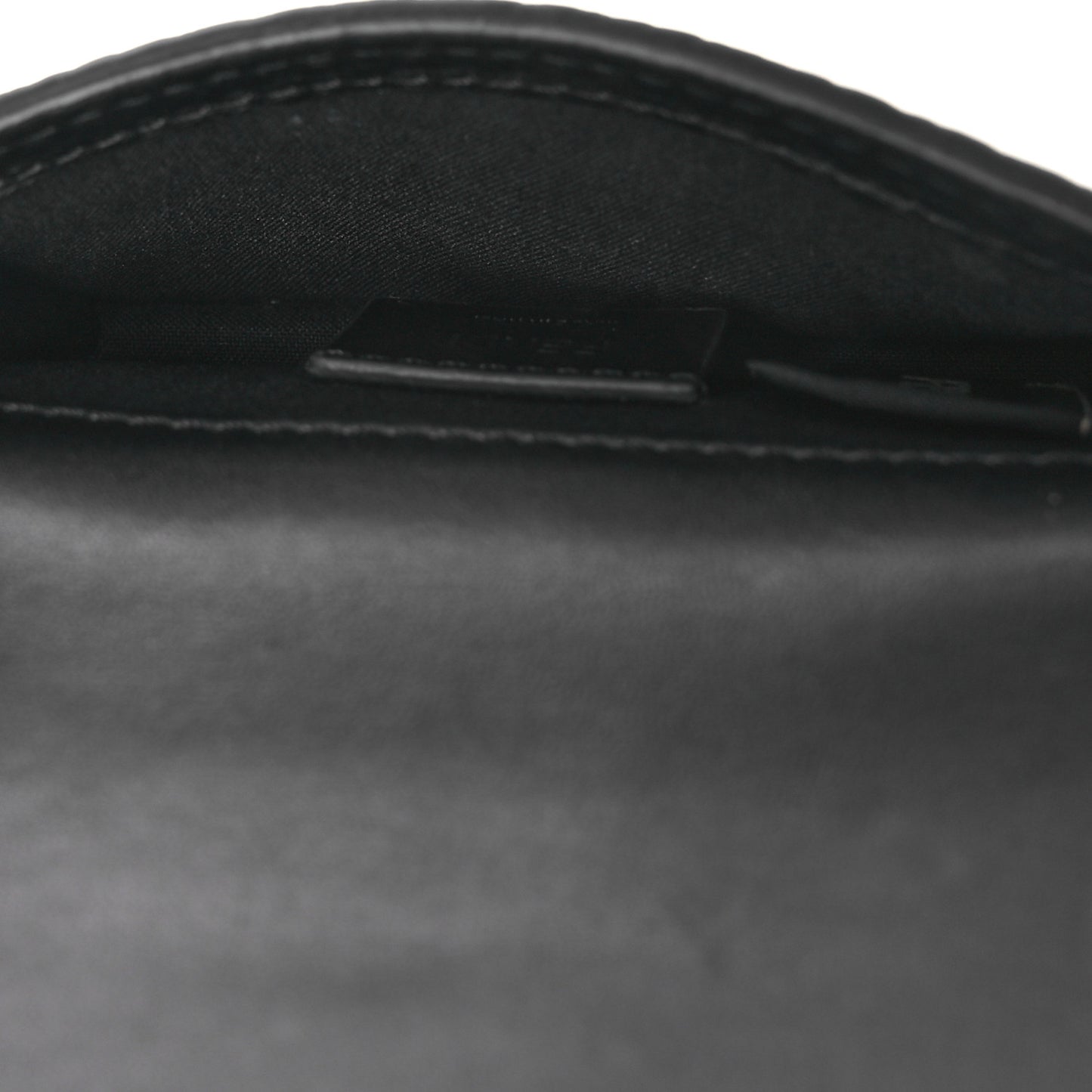 Cuoio Romano Micro Flat Baguette Black