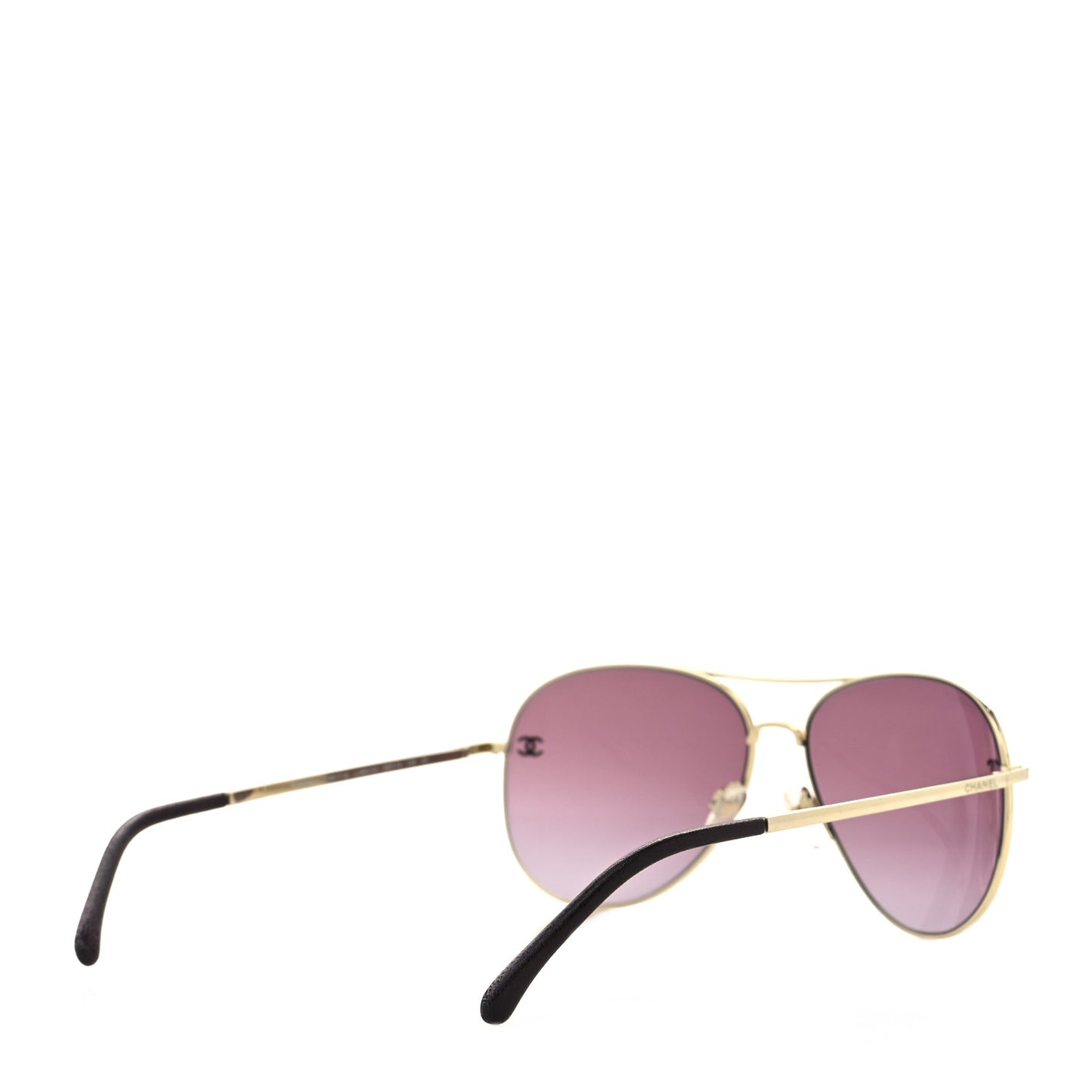 Metal Aviator CC Sunglasses 4189-T-Q Pink