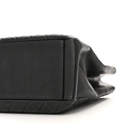 Chanel Caviar Quilted Grand Shopping Tote GST Black 10 of 10