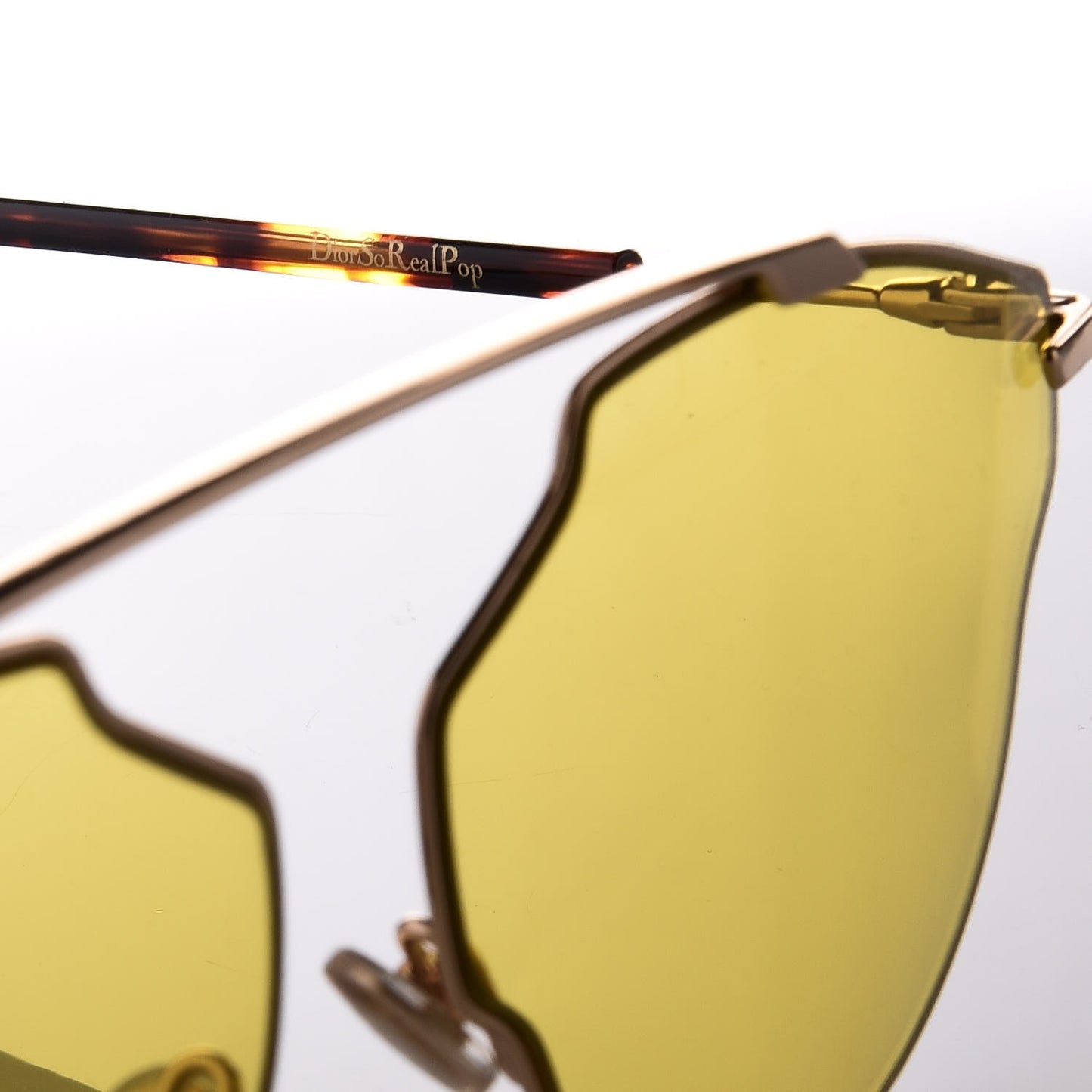 So Real Pop Sunglasses Yellow
