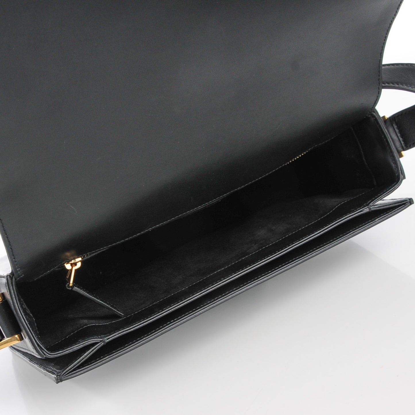 Smooth Calfskin Medium Classic Monogram Universite Bag Black