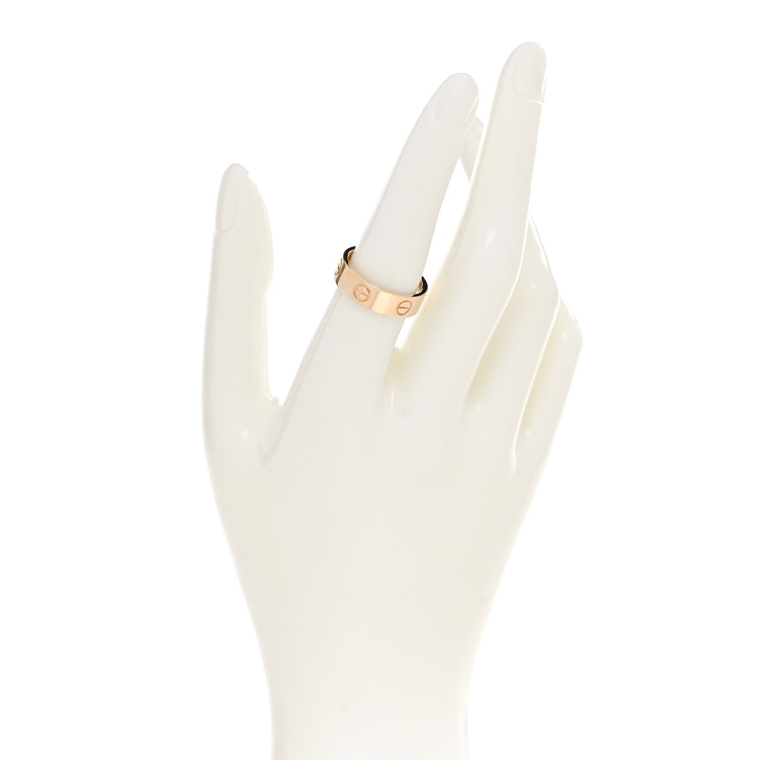 Cartier 18K Yellow Gold 5.5mm LOVE Ring 54 6.75 2 of 4
