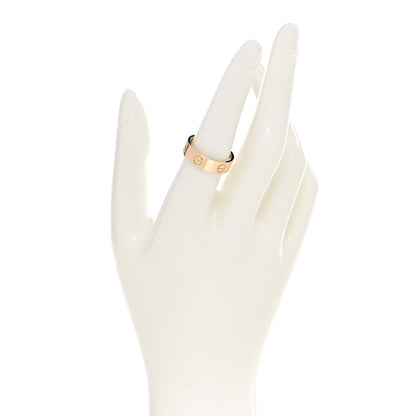 Cartier 18K Yellow Gold 5.5mm LOVE Ring 54 6.75 2 of 4