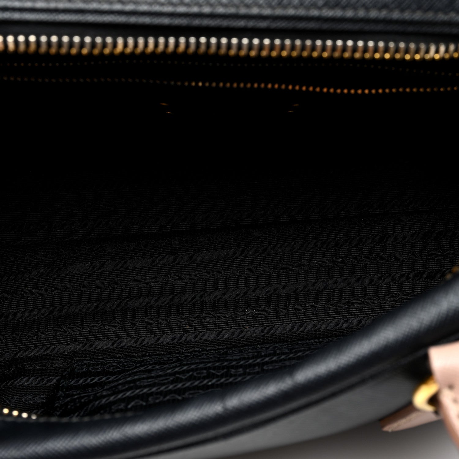 Prada Saffiano Lux Bauletto Black Cammeo 5 of 9