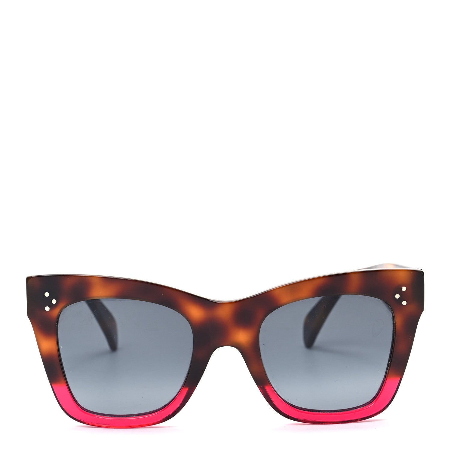 Celine Acetate Catherine Sunglasses CL41090/S Havana Red 2 of 6