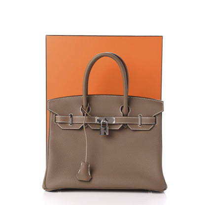 Hermes Togo Birkin 30 Etoupe 11 of 11