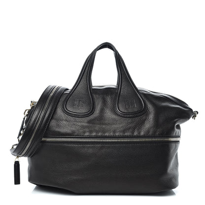 Givenchy Grained Calfskin Medium Zip Animation Nightingale Black 1 of 9