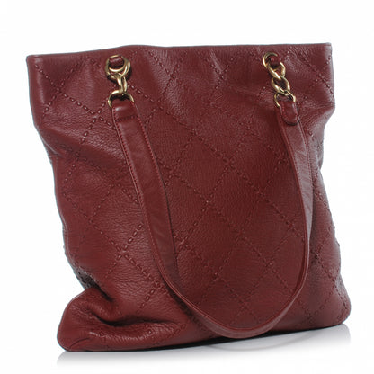 Chanel Calfskin Diamond Stitched Shoulder Bag 3 of 6