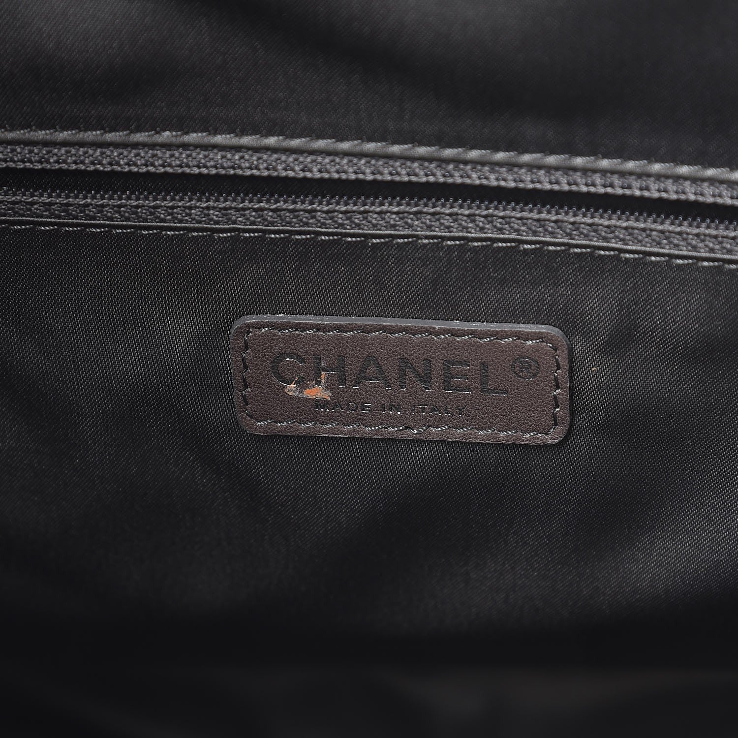 Chanel Vinyl Ice Cube Large Shopper Tote Silver 6 of 11