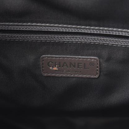 Chanel Vinyl Ice Cube Large Shopper Tote Silver 6 of 11