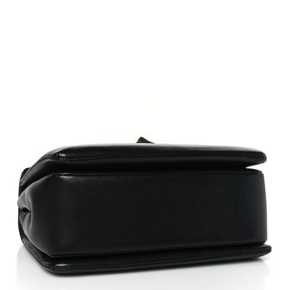 Valentino Garavani Nappa One Stud Chain Clutch Black 4 of 8