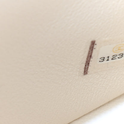Chanel Caviar Quilted Mini Top Handle Rectangular Flap White 6 of 8