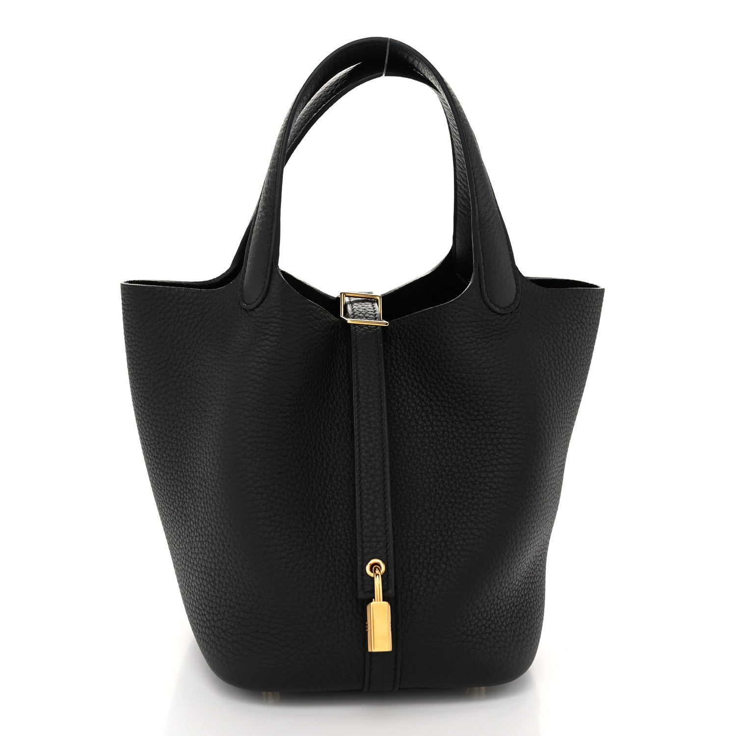 Hermes Taurillon Clemence Picotin Lock 18 PM Black 1 of 11