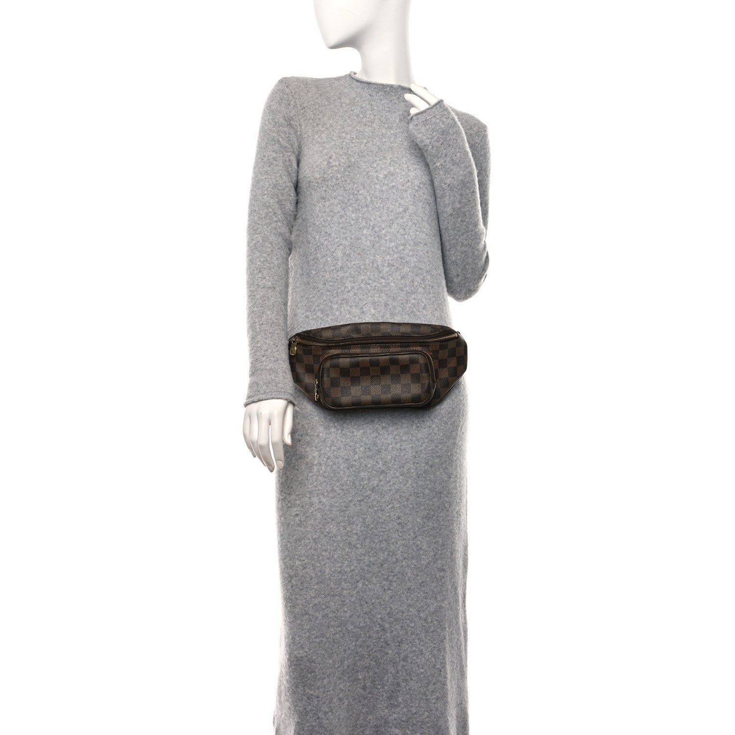 Louis Vuitton Damier Ebene Melville Bum Bag 3 of 9