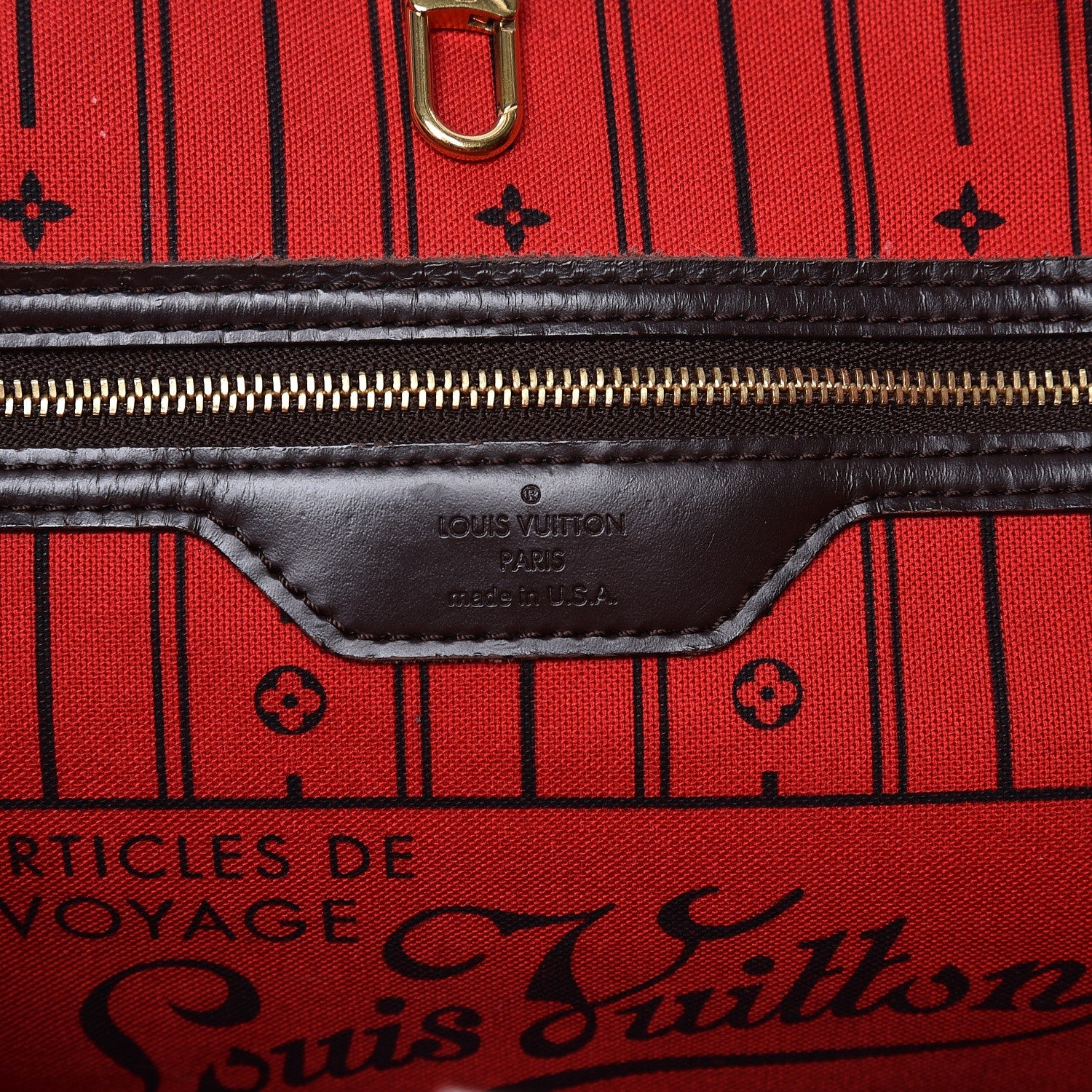 Louis Vuitton Damier Ebene Neverfull MM 6 of 14