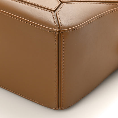 Loewe Satin Calfskin Small Puzzle Bag Oak 8 of 8