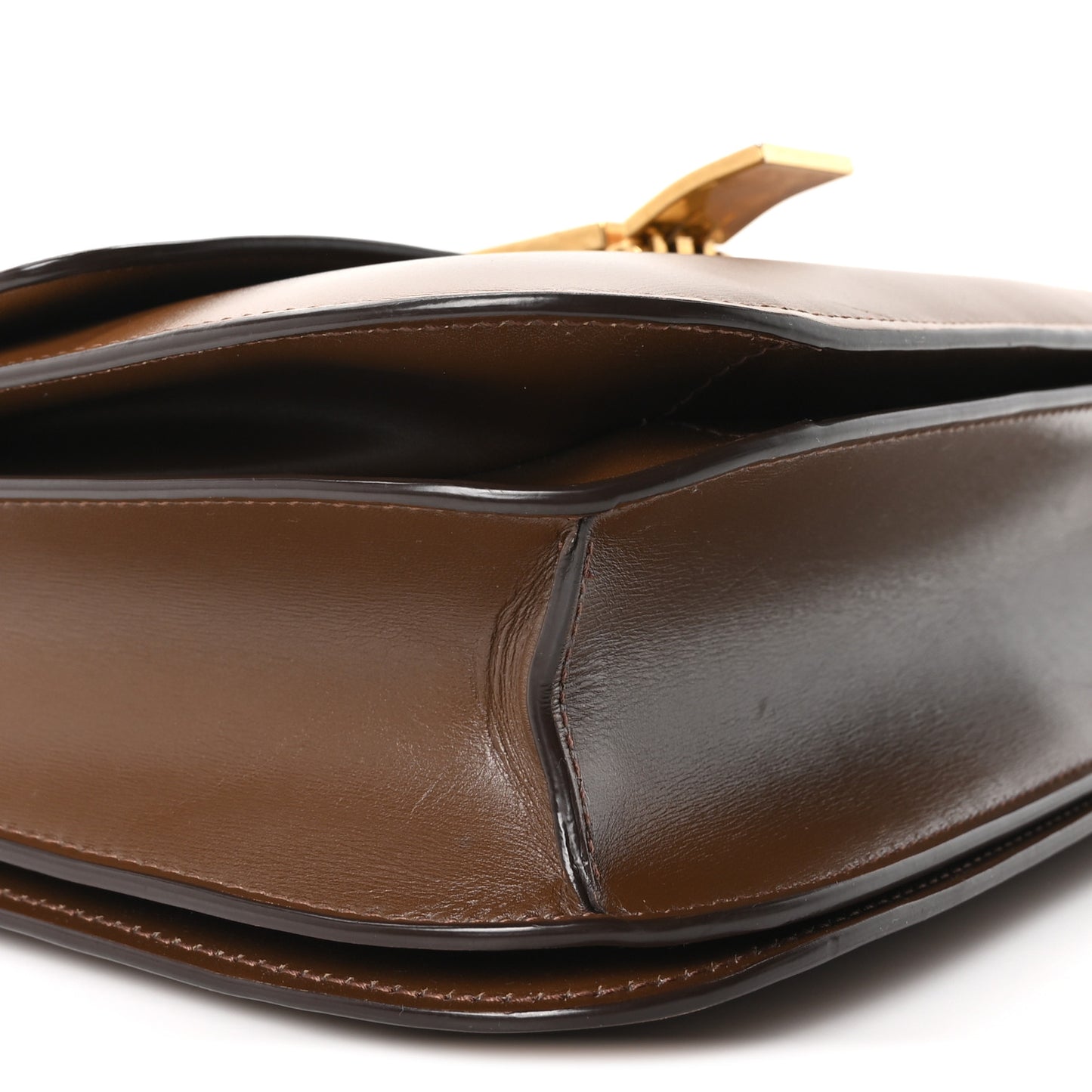 Box Calfskin Medium Classic Box Flap Bag Camel