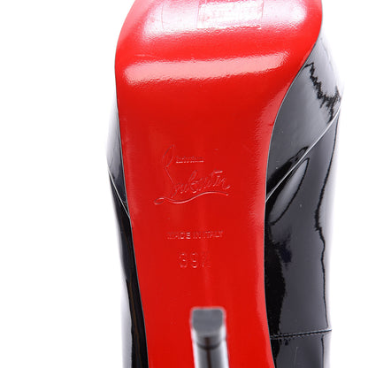Christian Louboutin Patent Bianca 120 Pumps 39.5 Black 9 of 9
