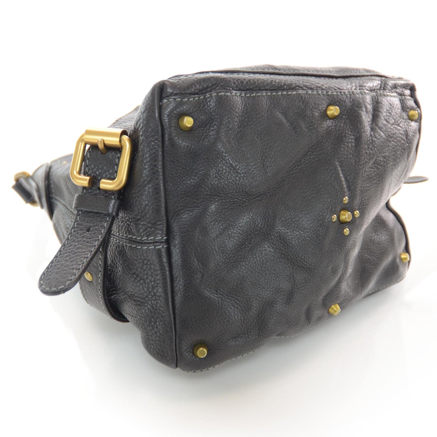 Leather Paddington Hobo Black