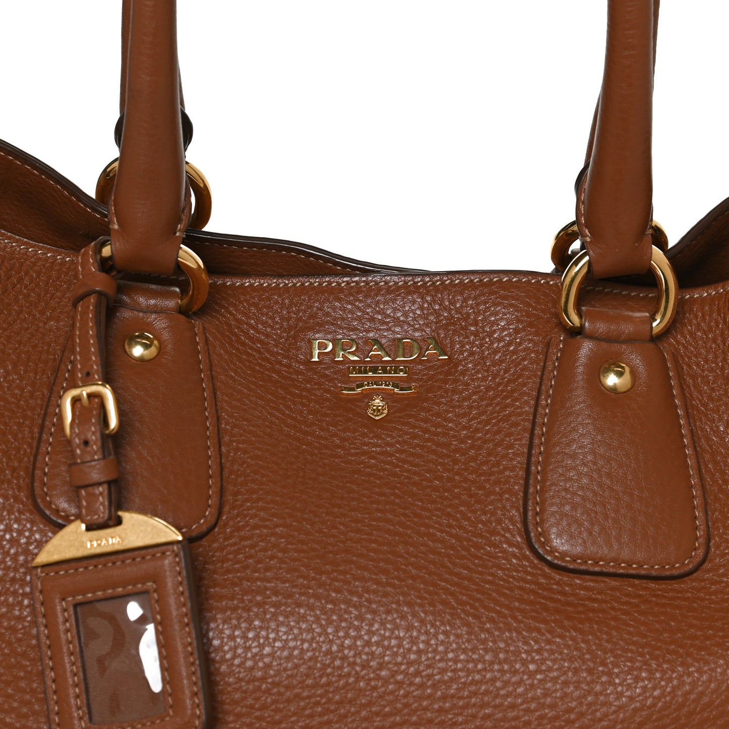 Vitello Daino Tote Brown