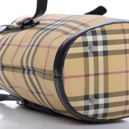Burberry House Check Bucket Bag Black 6 of 14