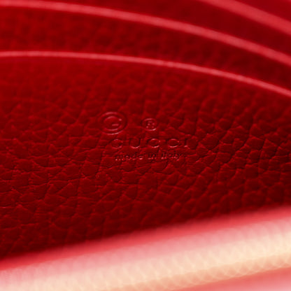 Gucci Dollar Calfskin Medium Betty Chain Wallet Tabasco 6 of 11