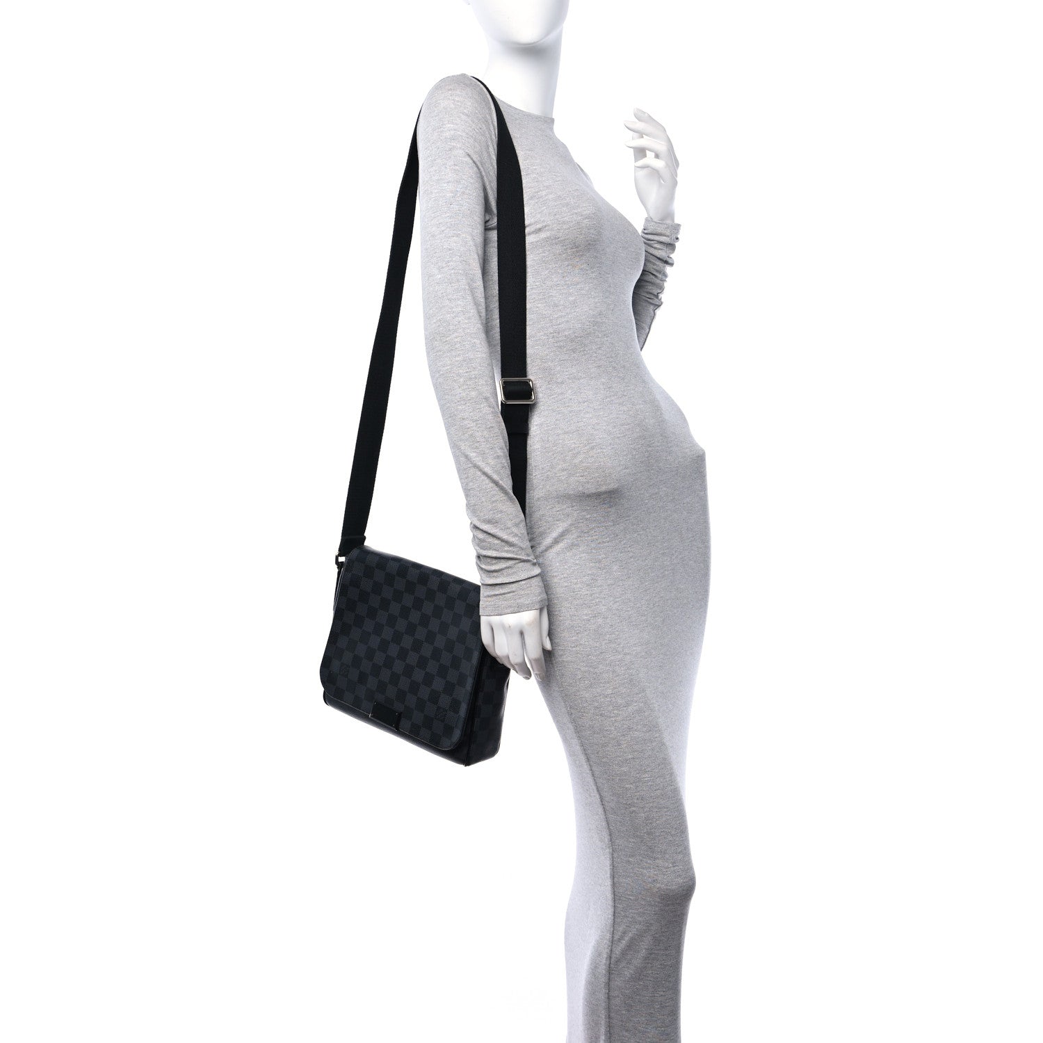 Louis Vuitton Damier Graphite District PM 2 of 13