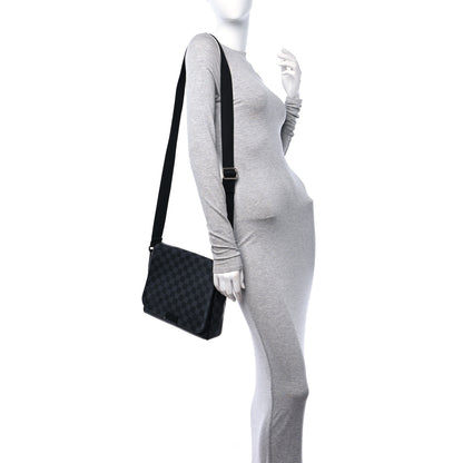 Louis Vuitton Damier Graphite District PM 2 of 13