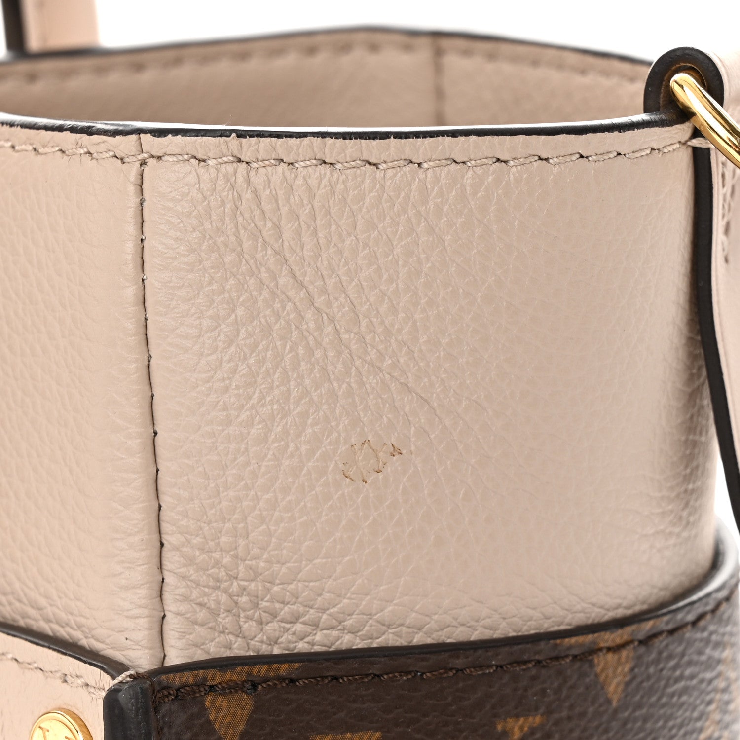 Louis Vuitton Calfskin Monogram On My Side Greige 11 of 12