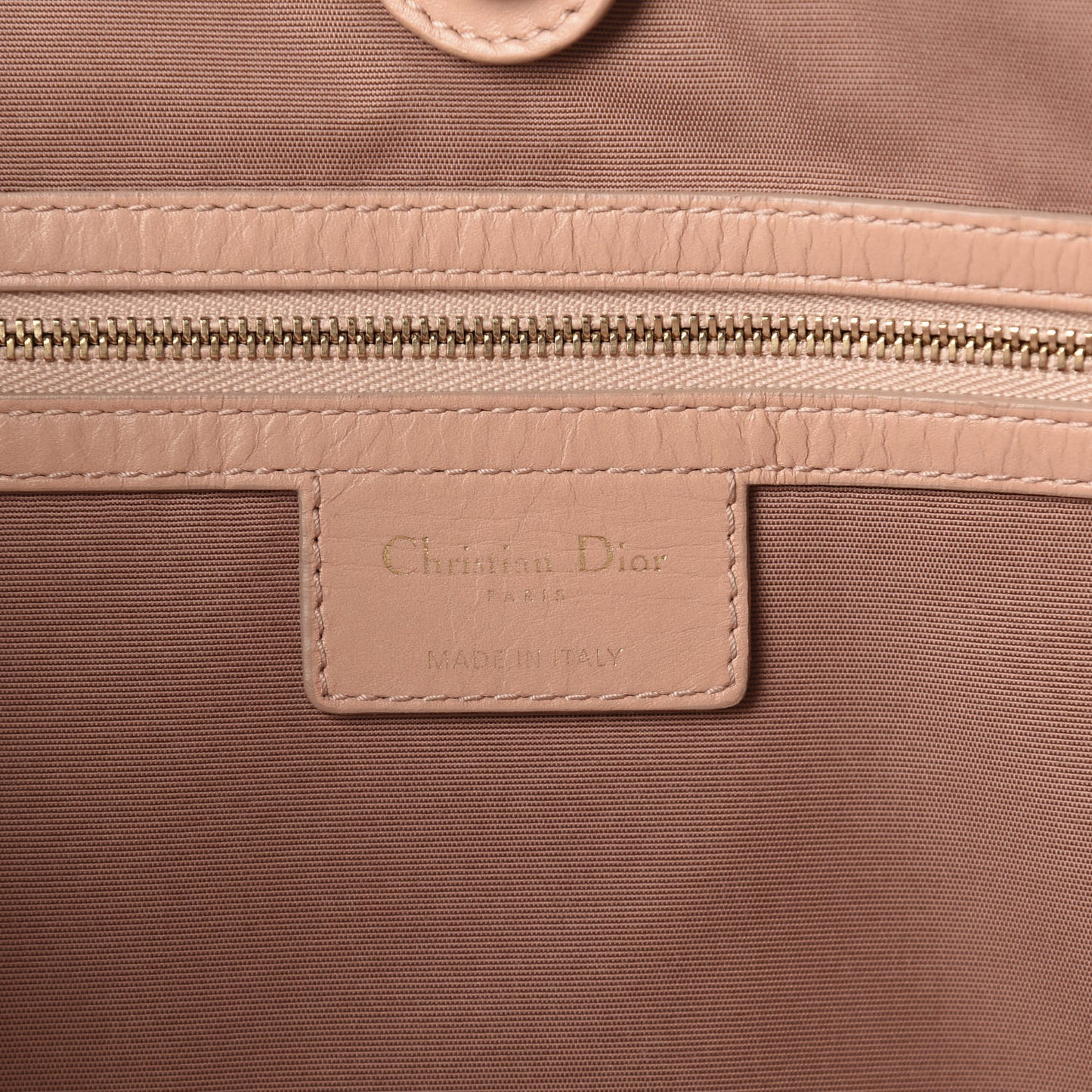 Coated Canvas Cannage Medium Panarea Tote Rosato