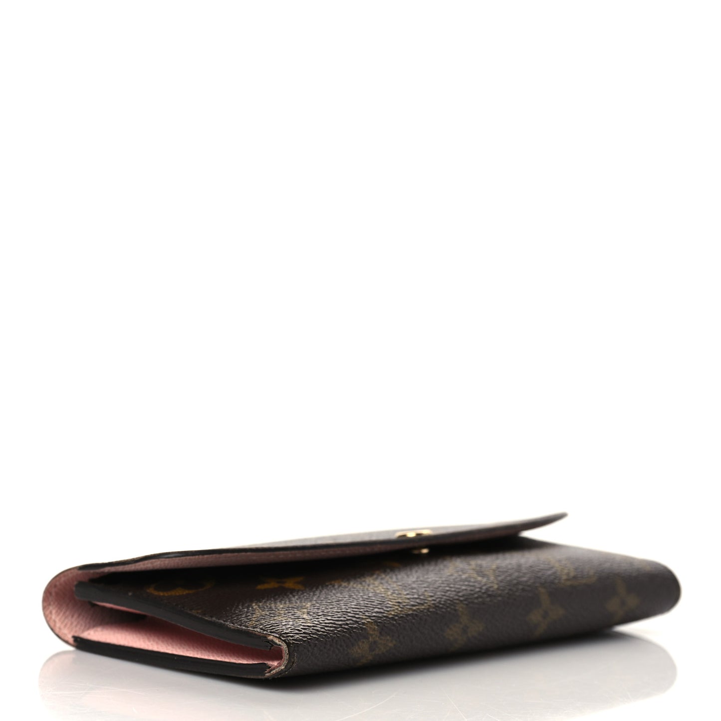 Monogram Emilie Wallet Rose Ballerine