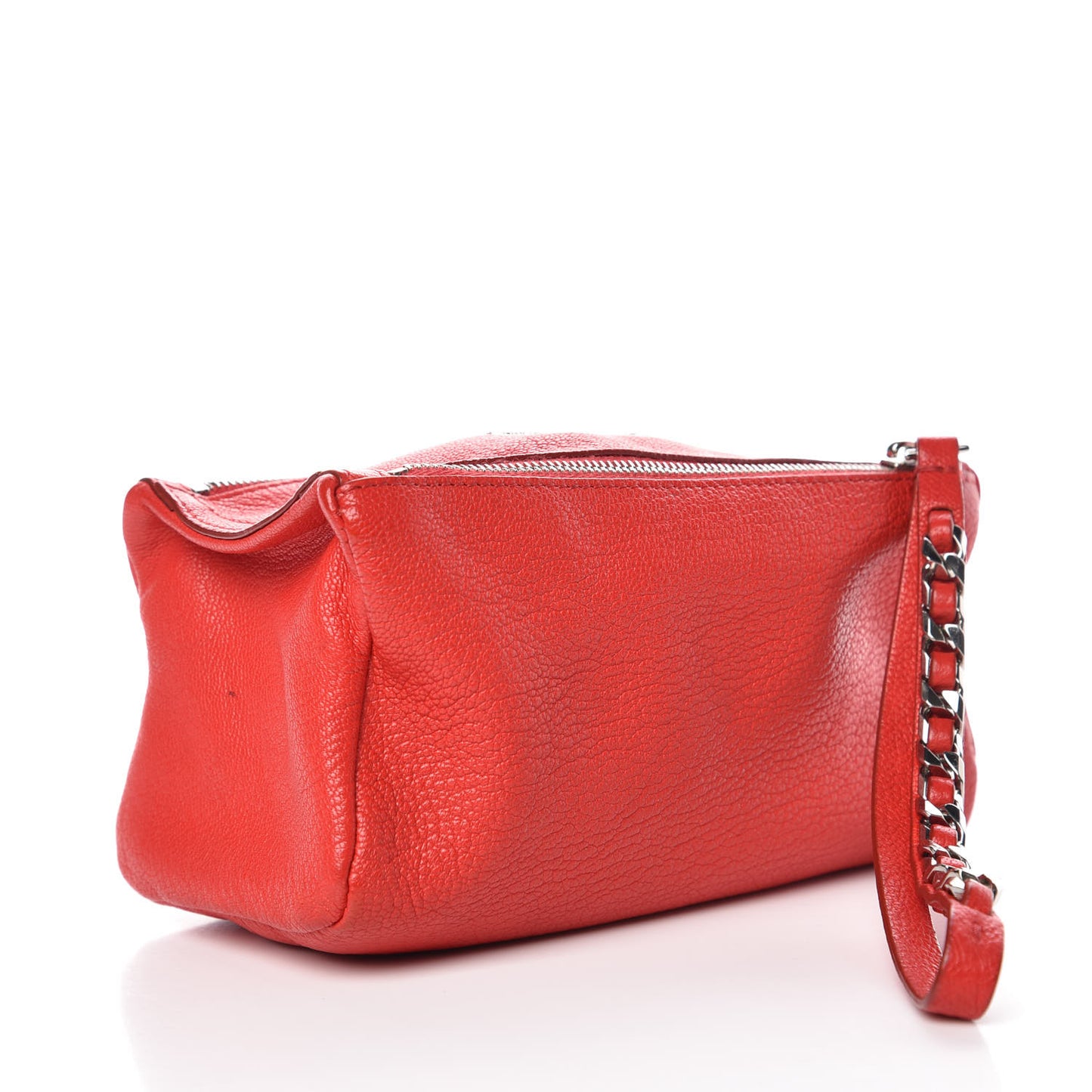 Sugar Goatskin Pandora Wristlet Red