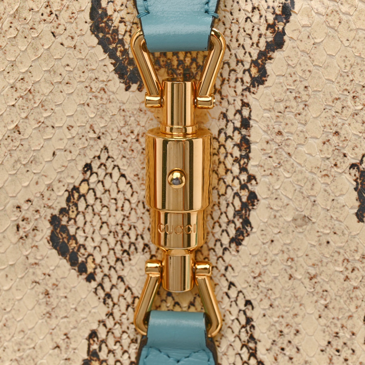 Gucci Snakeskin Calfskin Jackie 1961 Hobo Multicolor 12 of 16