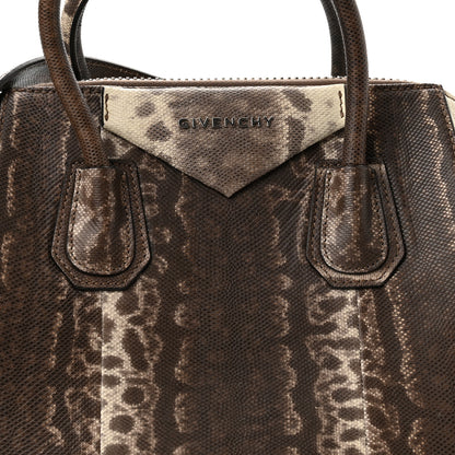 Givenchy Karung Snakeskin Small Antigona Beige 8 of 10