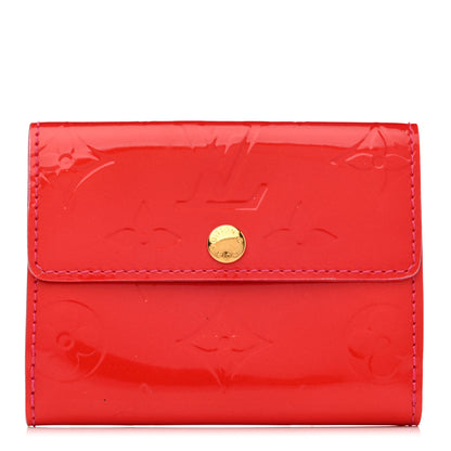 Louis Vuitton Vernis Elise Wallet Pomme D'Amour 1 of 7