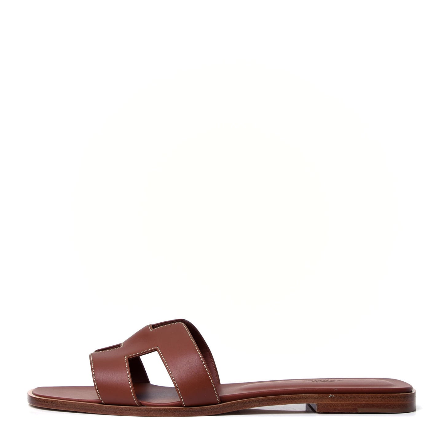 Box Calfskin Oran Sandals 42 Gold