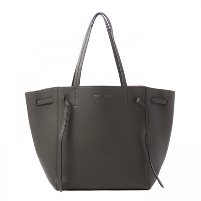 Celine Soft Grained Calfskin Small Belt Cabas Phantom Taupe 1 of 9